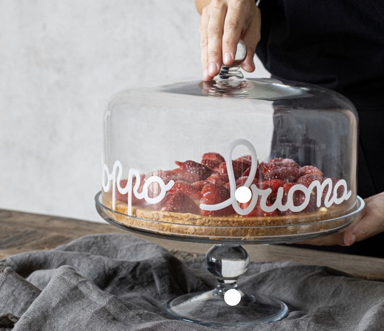 Campana per alzata torta vintage – La Mandorla – Tutto per la per  pasticceria