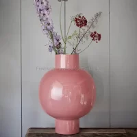 pip-studio-vase-metal-pink-42-cm